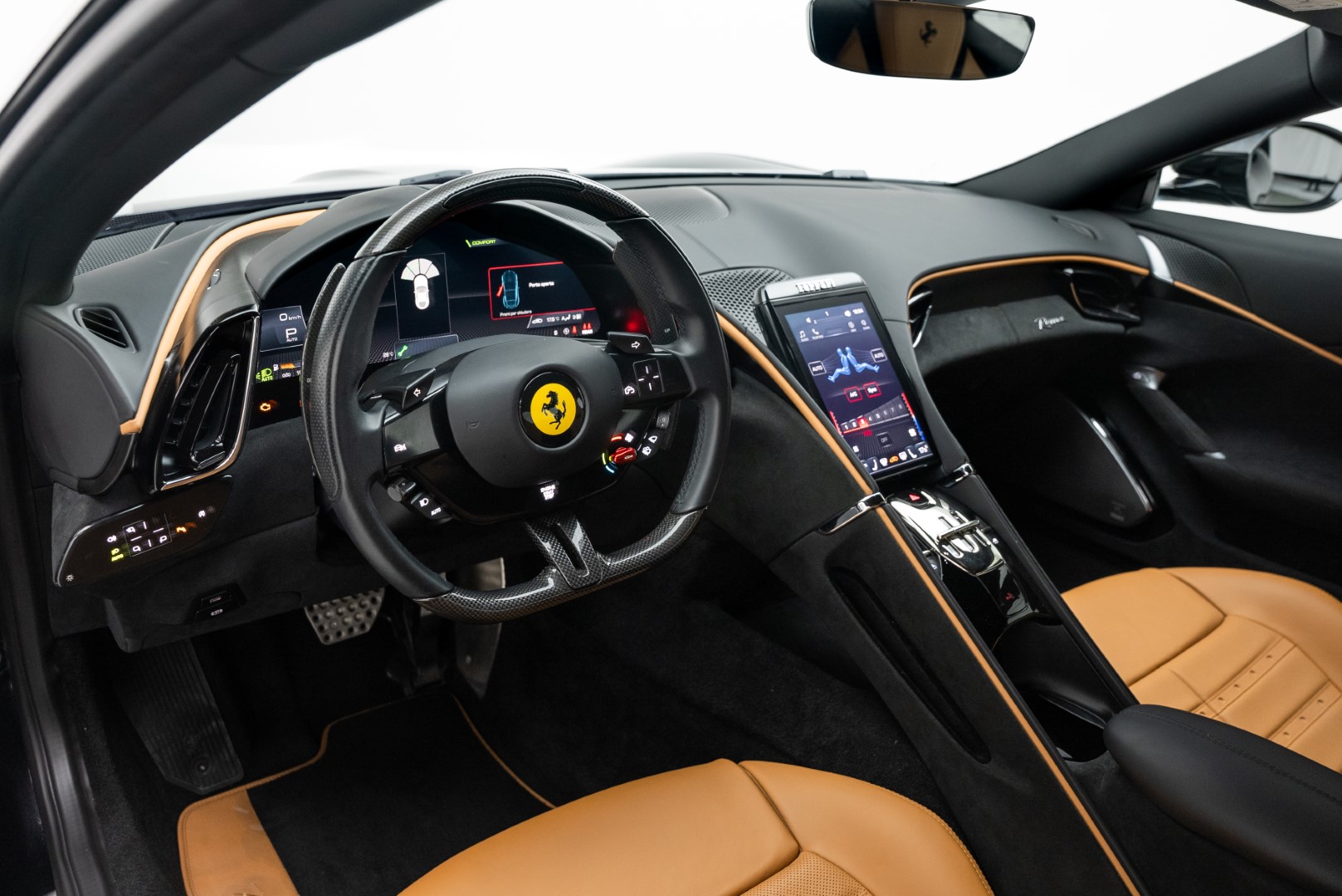 2021 FERRARI ROMA | DAYTONA BLACK | VENTILATED SEATS | ADAS FULL PACK